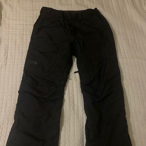 Black The North face snow pants XL